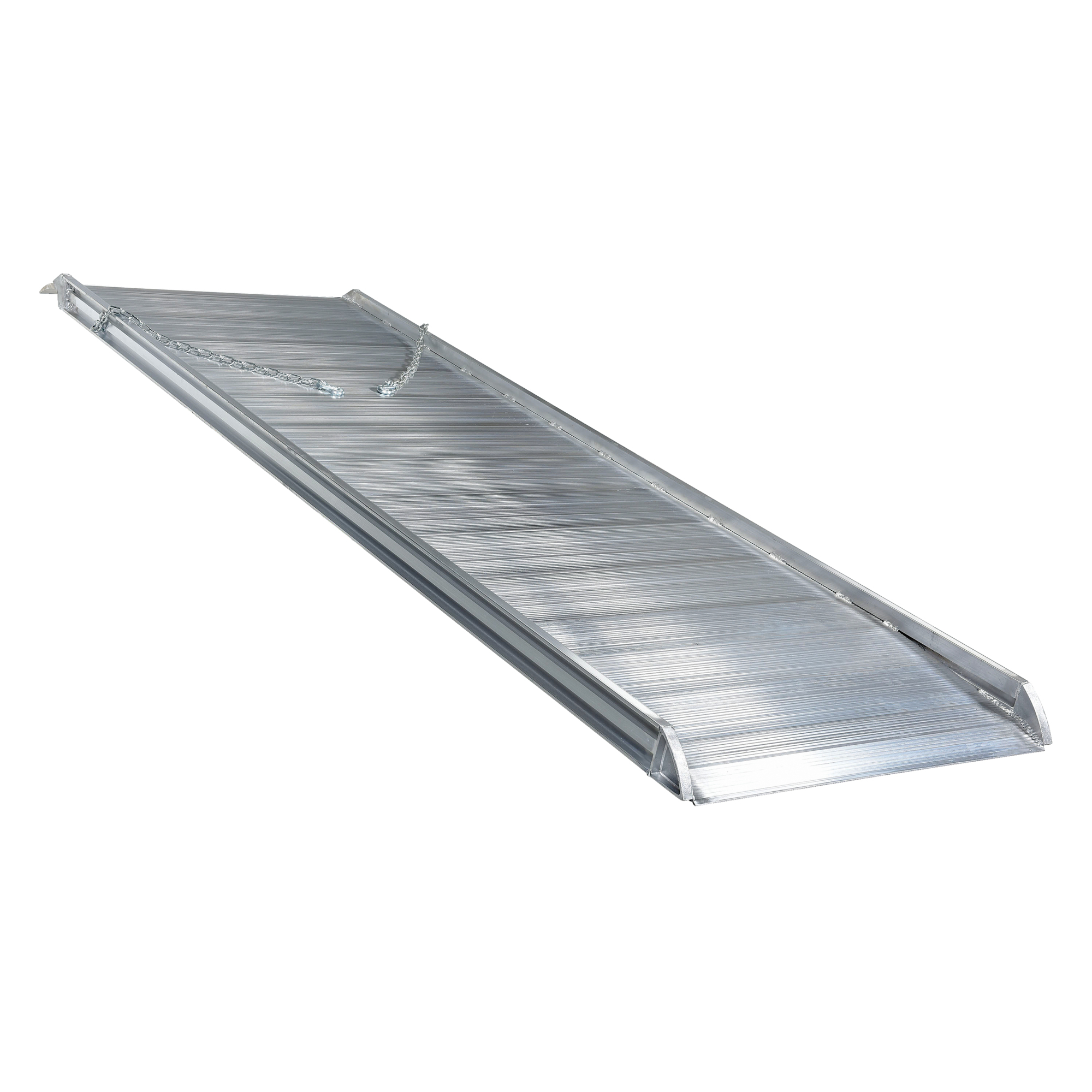 Vestil Aluminum Walk Ramp - 14ft., Straight, 38in. Wide, 1600-Lb. Capacity, Non-Skid Surface, Model# AWR-38-14A